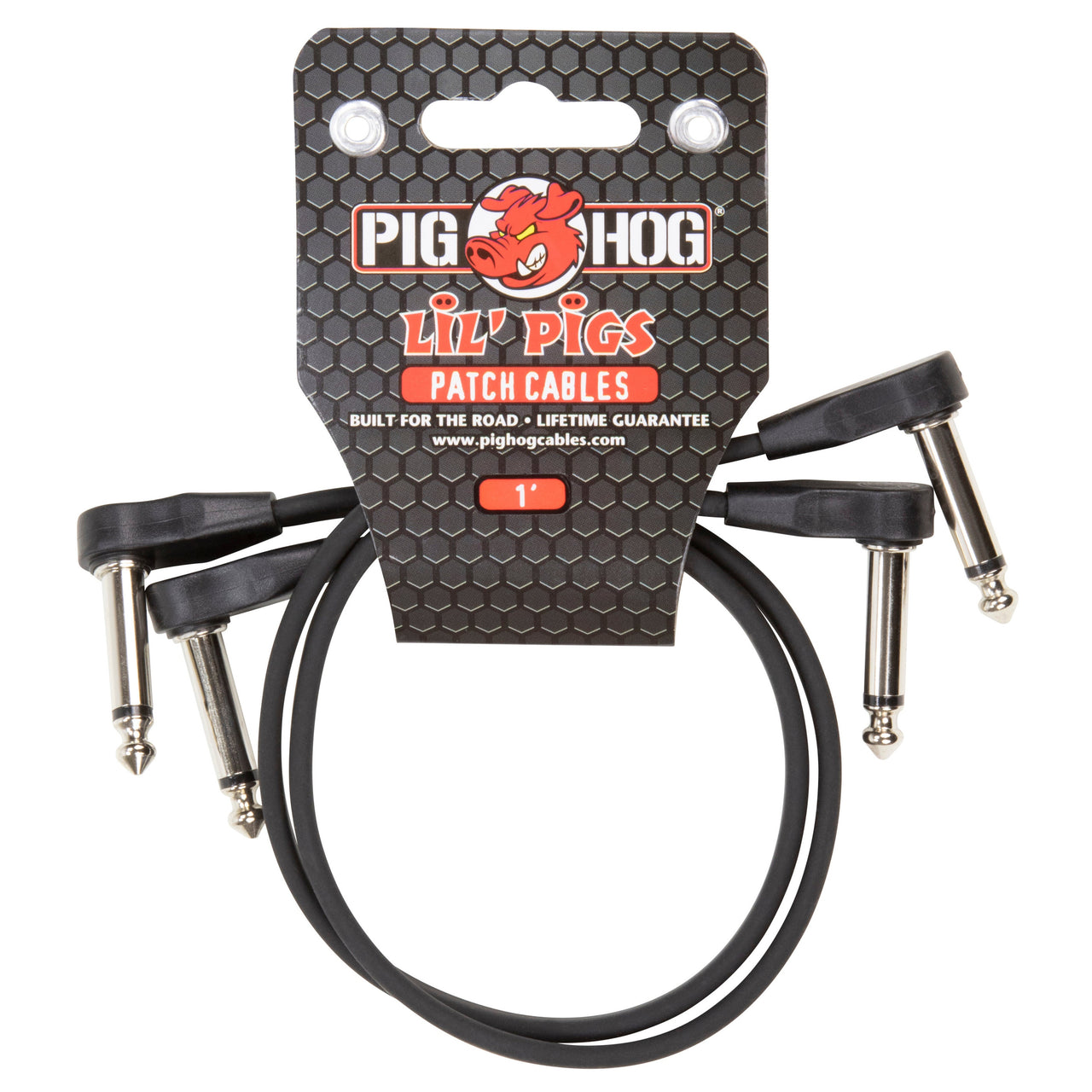 Cable Pig Hog P/parcheo 30 Cm (2 Pzas), Phlsk1bk