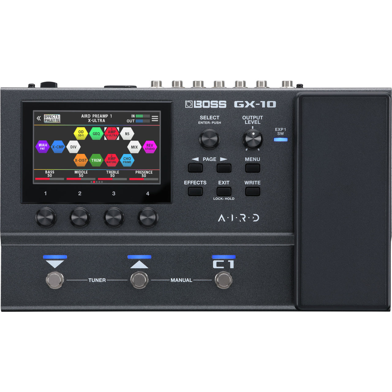 Procesador De Efectos Boss Gx-10 Para Guitarra Y Bajo