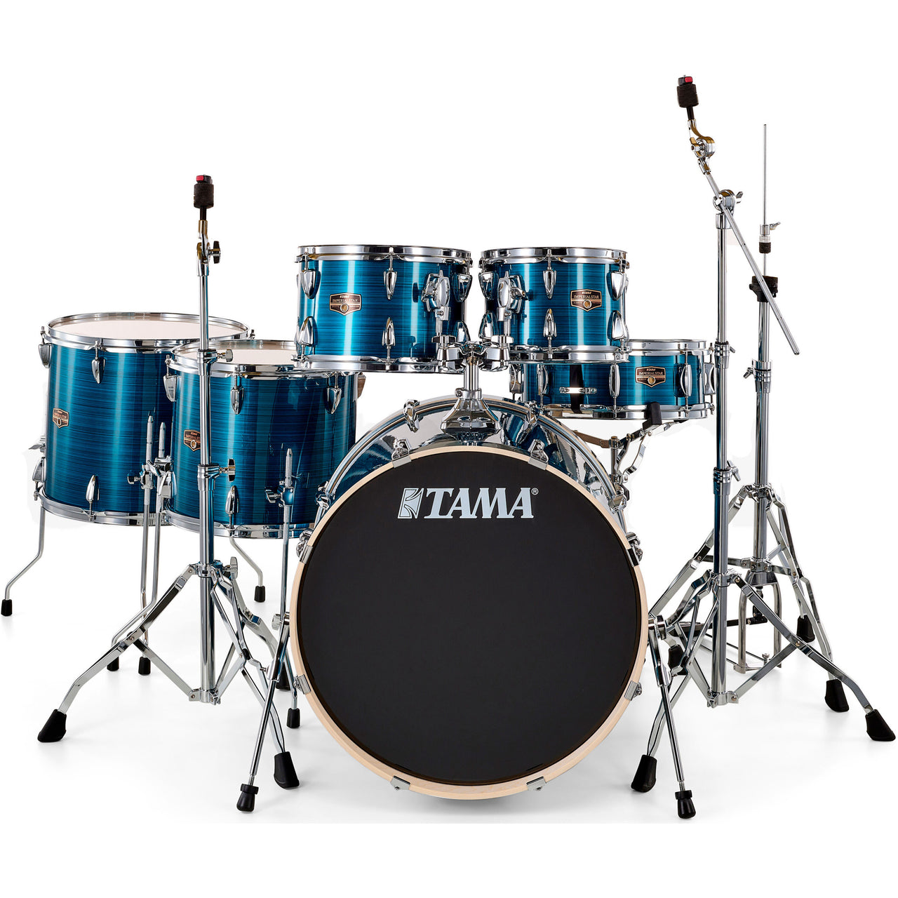 BATERIA TAMA IMPERIALSTAR AZUL MET 6PZ 22/16/14/14/12/10", IE62H6W-HLB