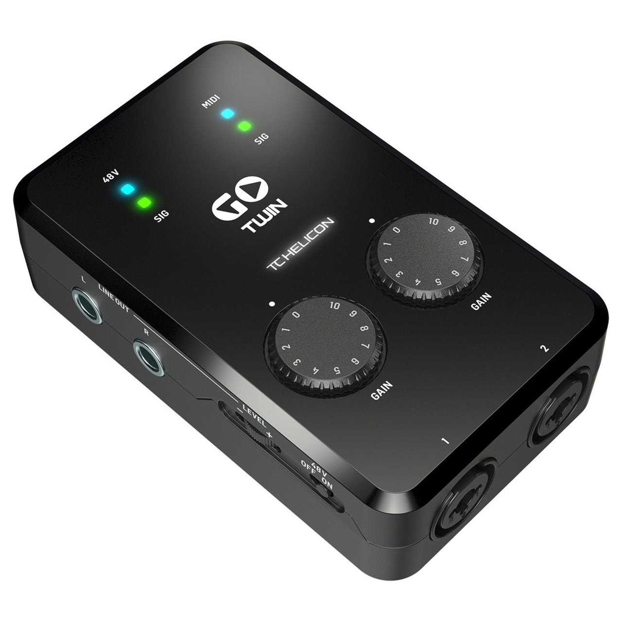 Interfaz  T.C. Go Twin de audio/MIDI 2 canales de alta definición