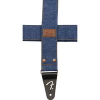 Thumbnail for Thaly Fender Para Guitarra Wrangler Riveted Denim Strap 0990638003