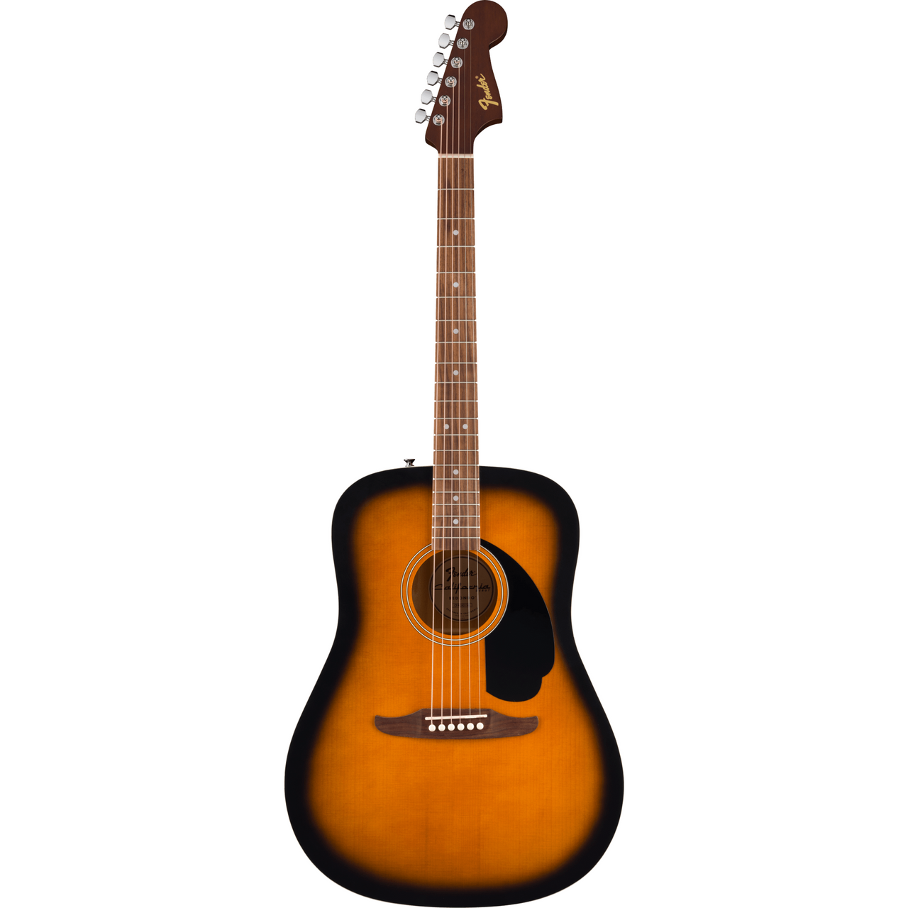 Fender California Debut Redondo 0974000503 2-Tone Sunburst acoustic guitar front view