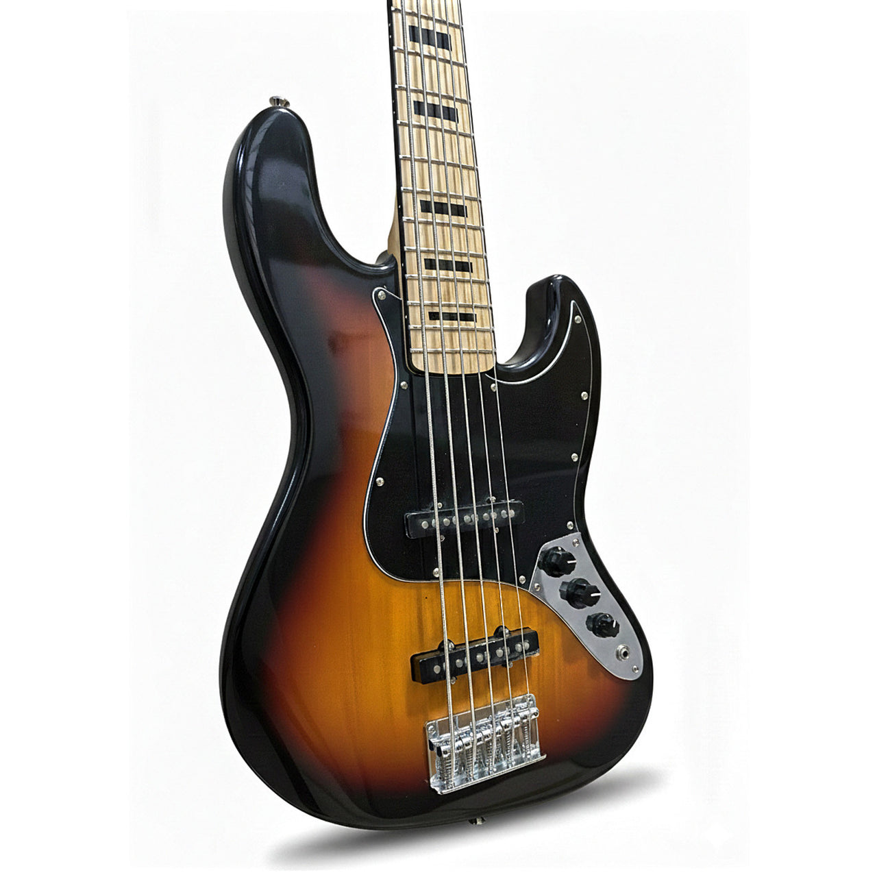 Bajo Electrico Tagima Tjb-5-sb-lf-bk 5 Cuerdas Sombreado