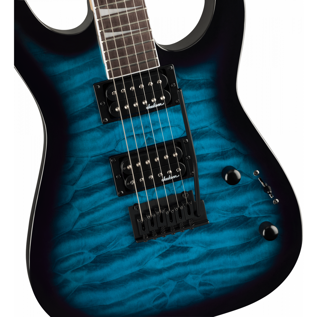 Guitarra Electrica Jackson Js Dinky Js20 Dkq 2pt-tr Blu, 2910211586