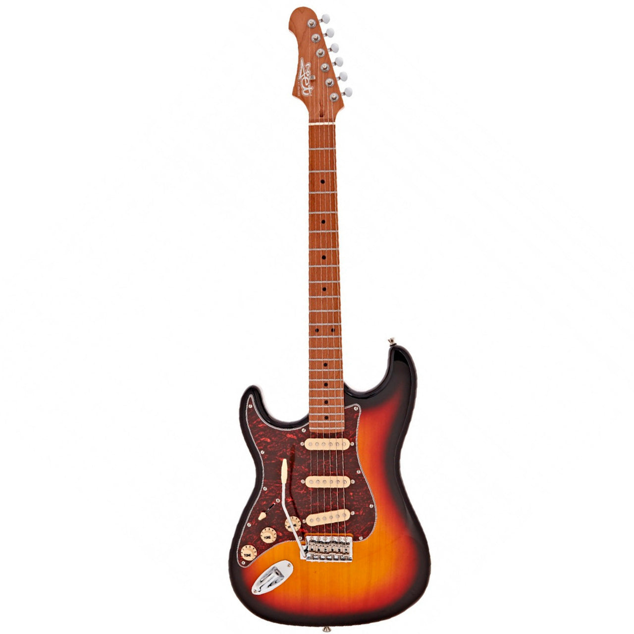 Guitarra Electrica Jet Guitars Js-300 Snb Lh Sunburst Zurda