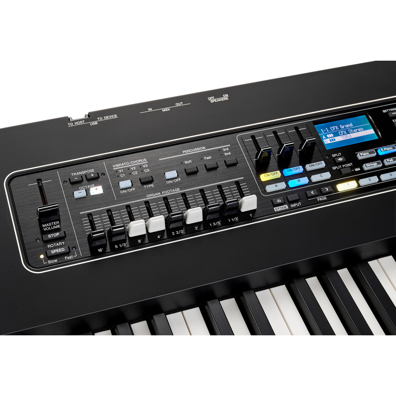 SINTETIZADOR YAMAHA DE ESCENARIO, CK88