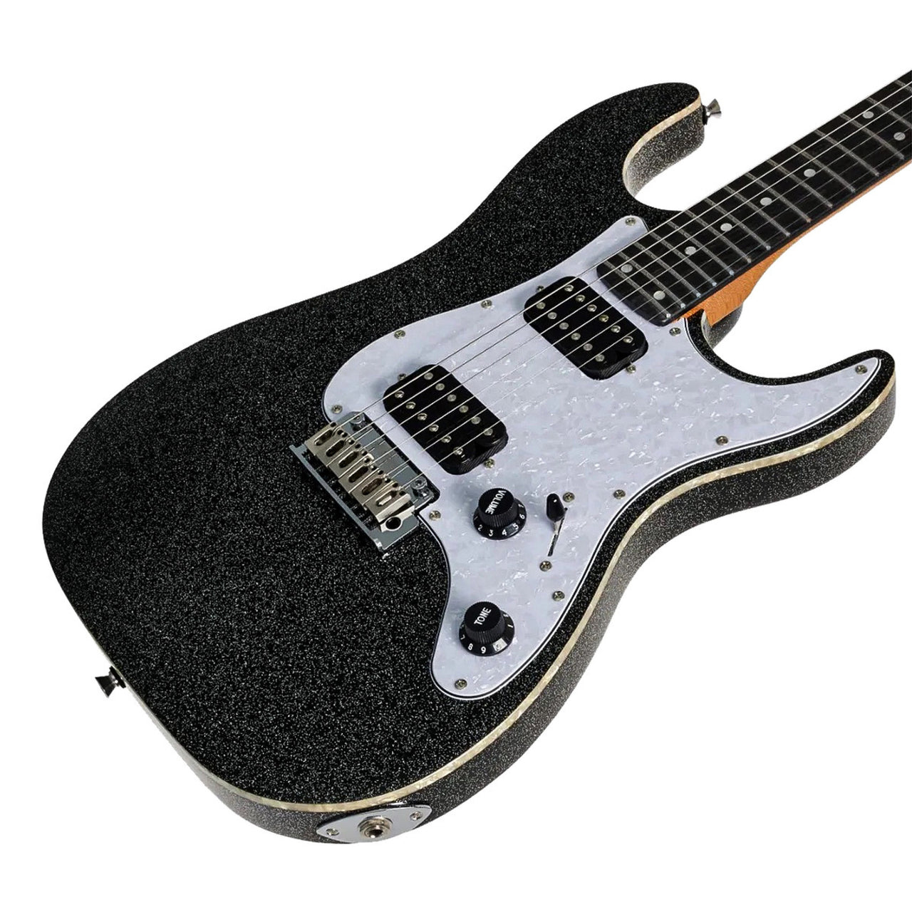 Guitarra Electrica Jet Guitar Black Sparkle Js500bsk , Js-500