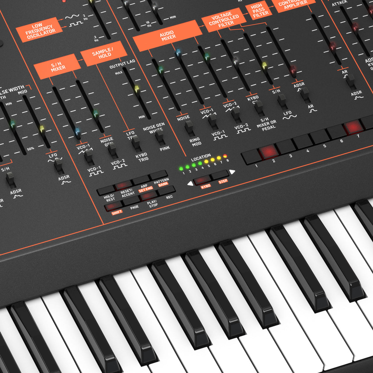 Sintetizador Behringer Odyssey Color Negro Analogo 3730