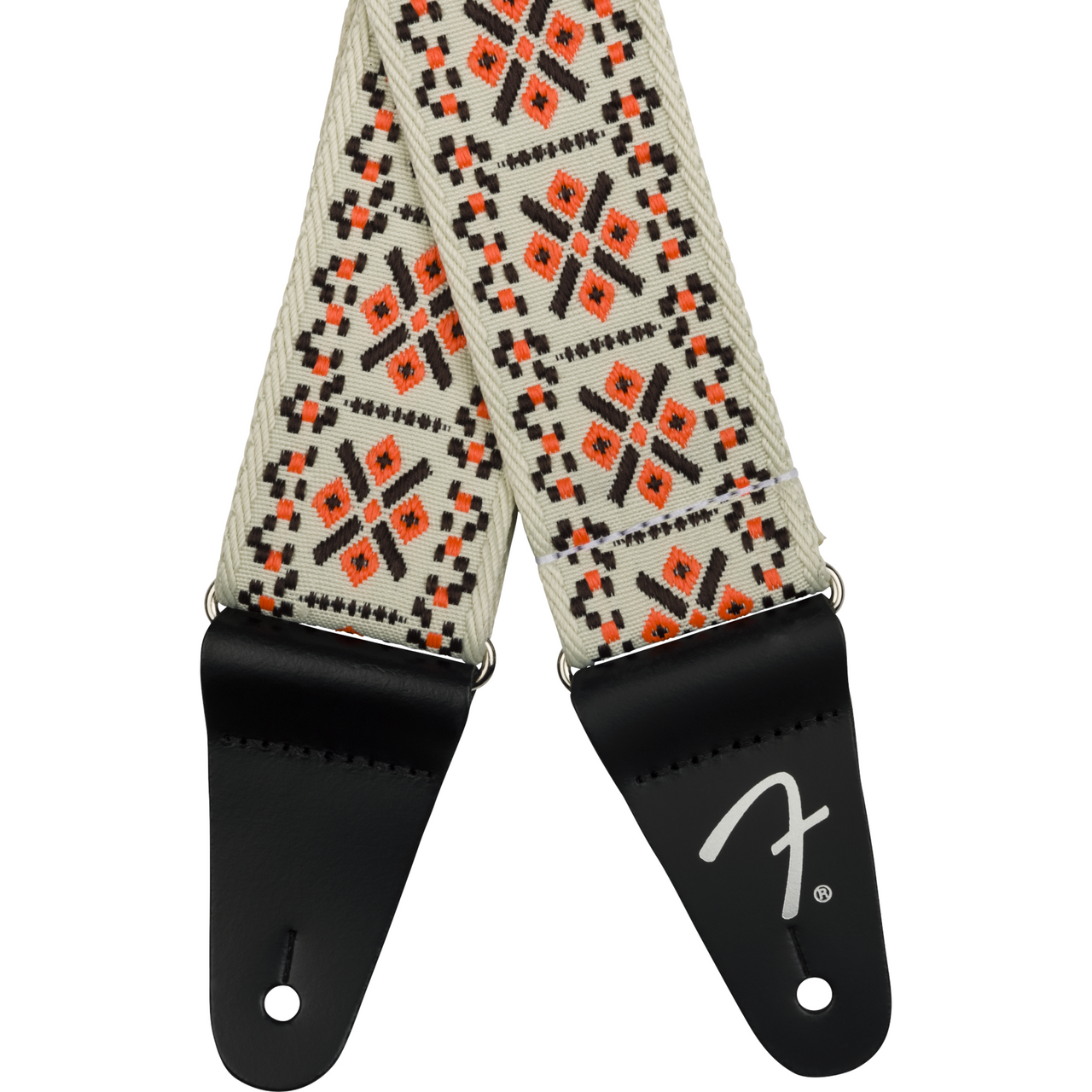 Thaly Fender Para Guitarra Pasadena Woven Strap Lattice Orange 0990638032