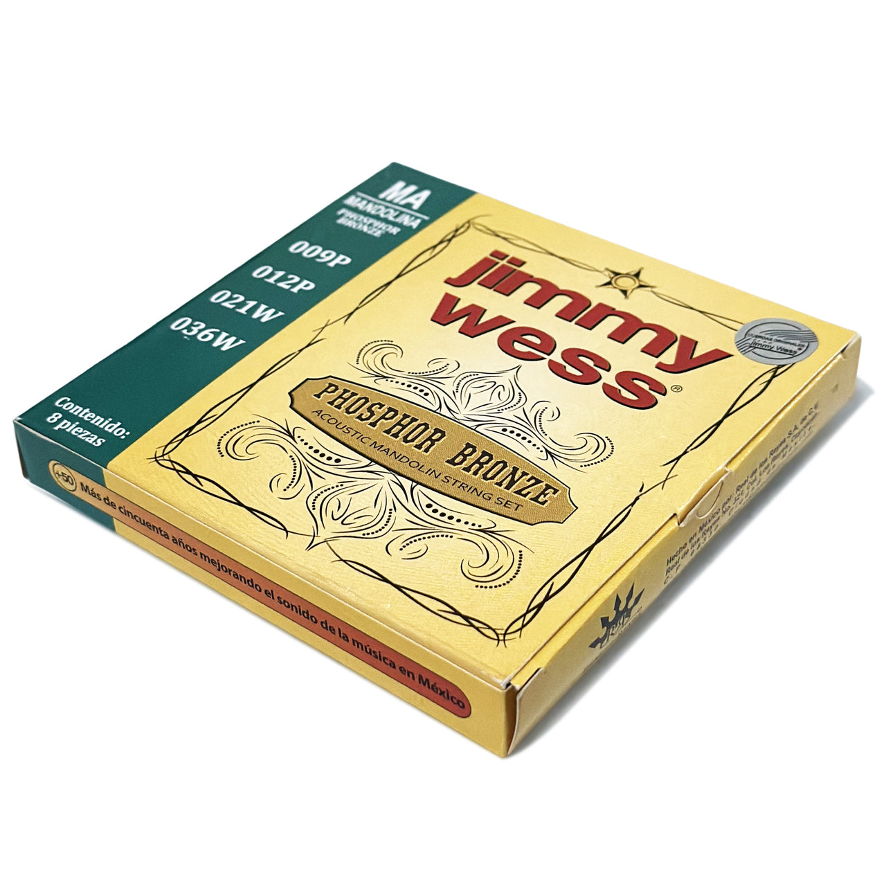 Encordadura Jimmy Wess Jwma-610bf Para Mandolina