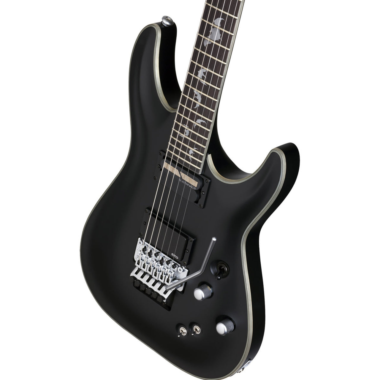 Guitarra Eléctrica Schecter Reaper-6 Fr S Elite Kor Deep Negro Satinado