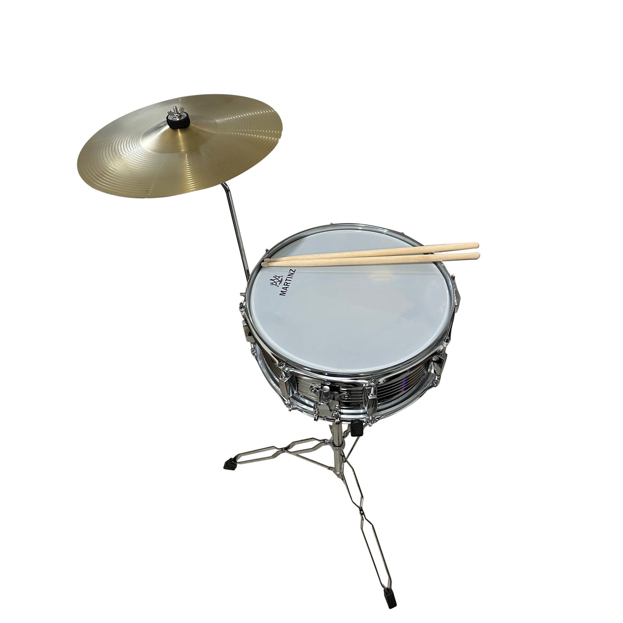 Tarola Martinz Mwtl1455k 14x5.5 Pulgadas Acero Con Base Y Platillo