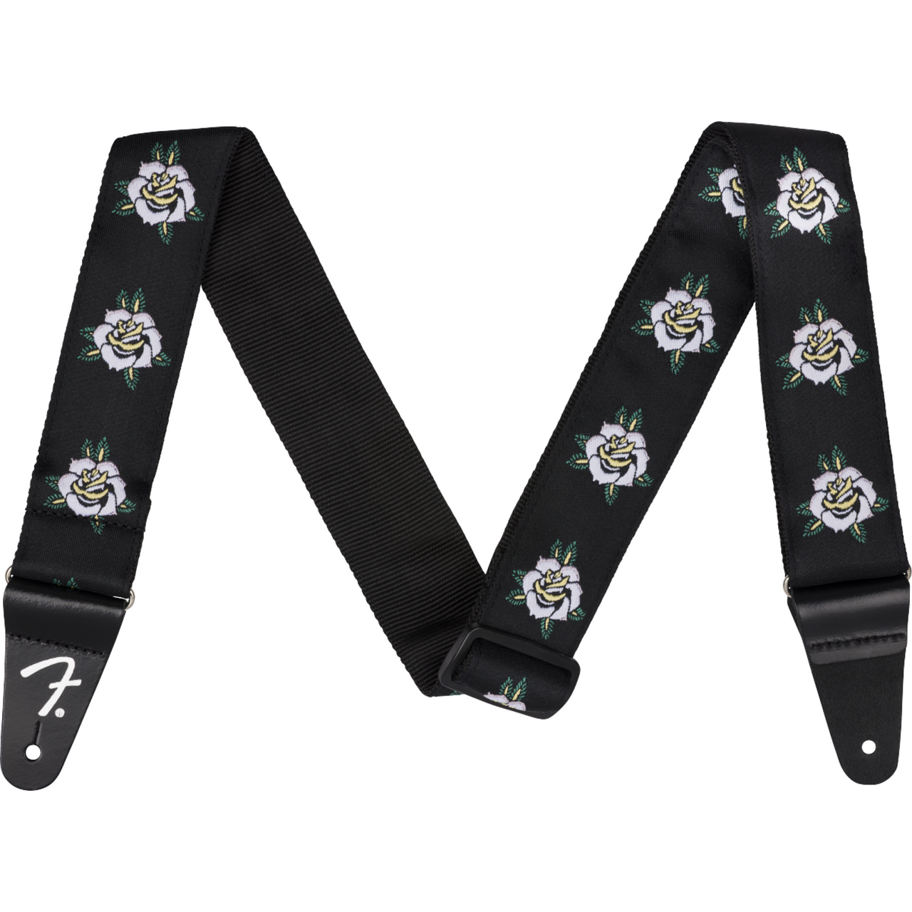 Thaly Fender Rose Strap White Para Guitarra 0990638023
