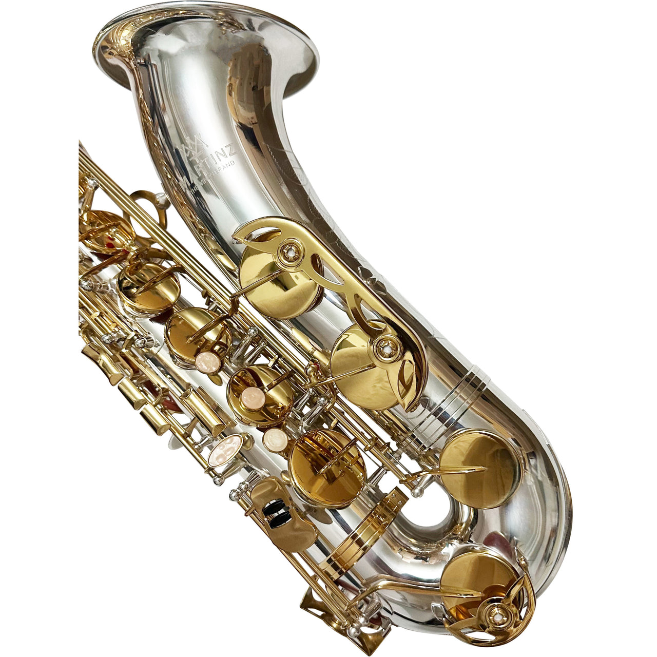 Saxofon Tenor Martinz Mwsxt02s Sib Plateado Llaves Laqueadas
