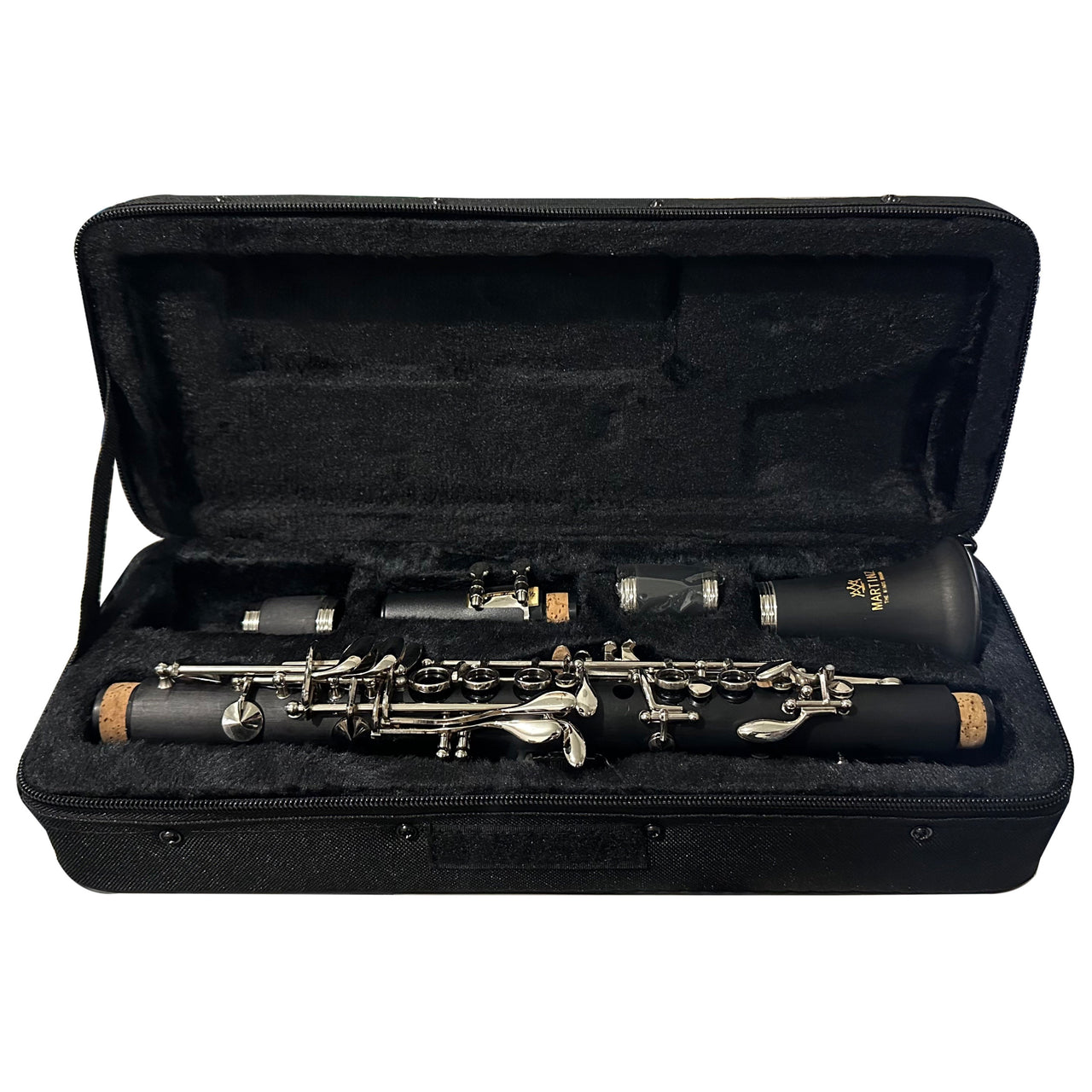 Clarinete Requinto Mib Martinz Mwclr10 Baquelita Llaves Plata