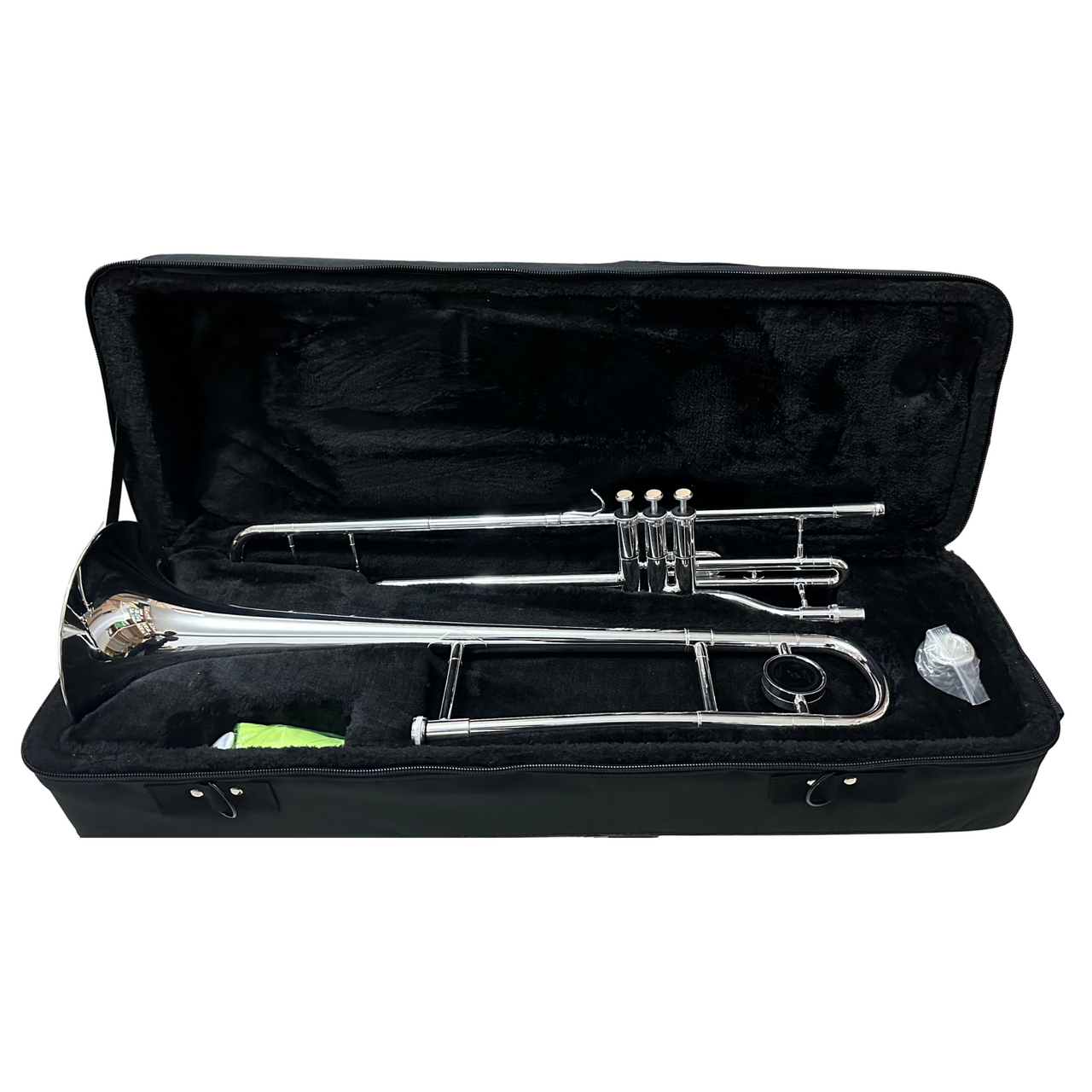 Trombon De Embolos Martinz Mwtbe10s Do Plateado