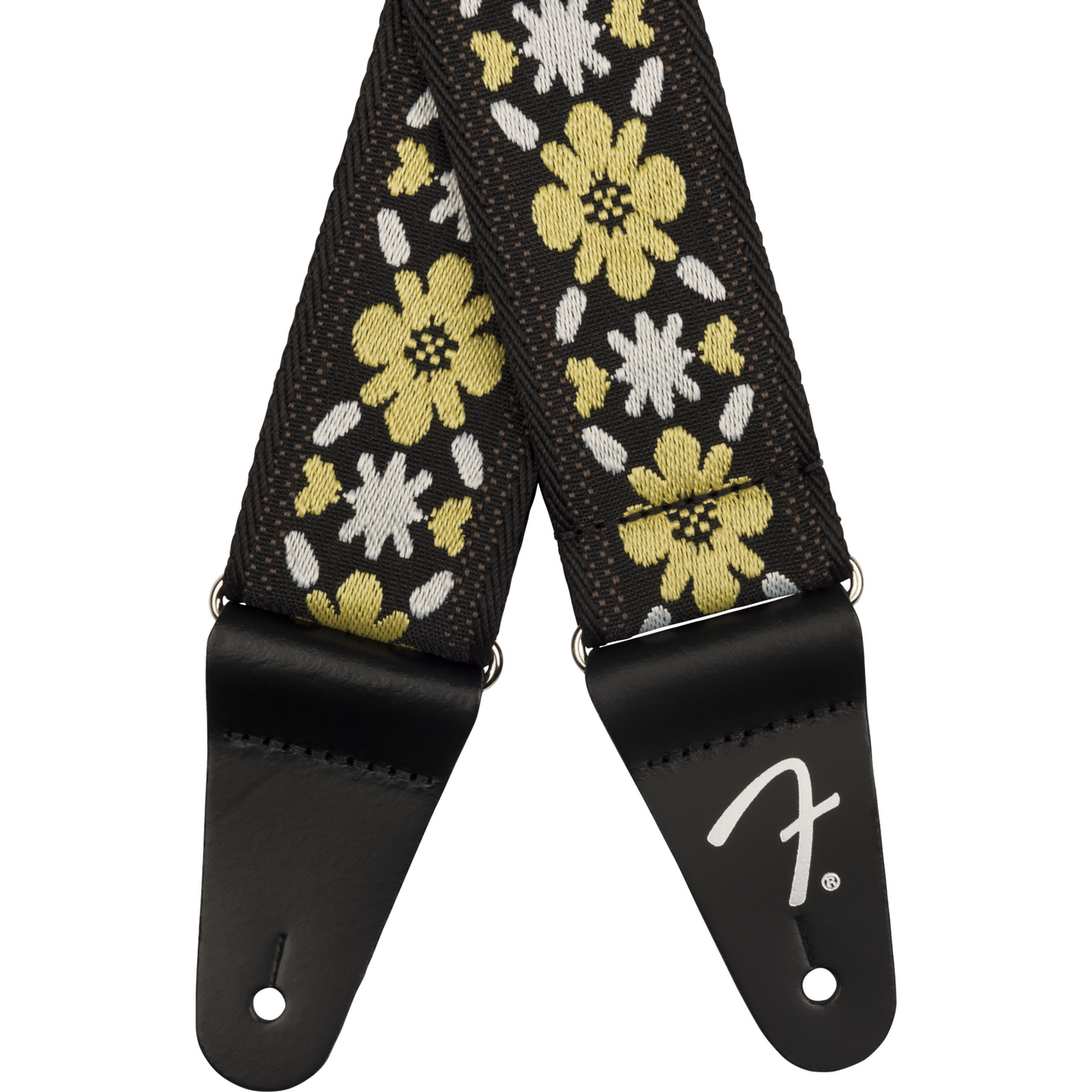 Thaly Fender Para Guitarra Pasadena Woven Strap Yellow Clover 0990638035