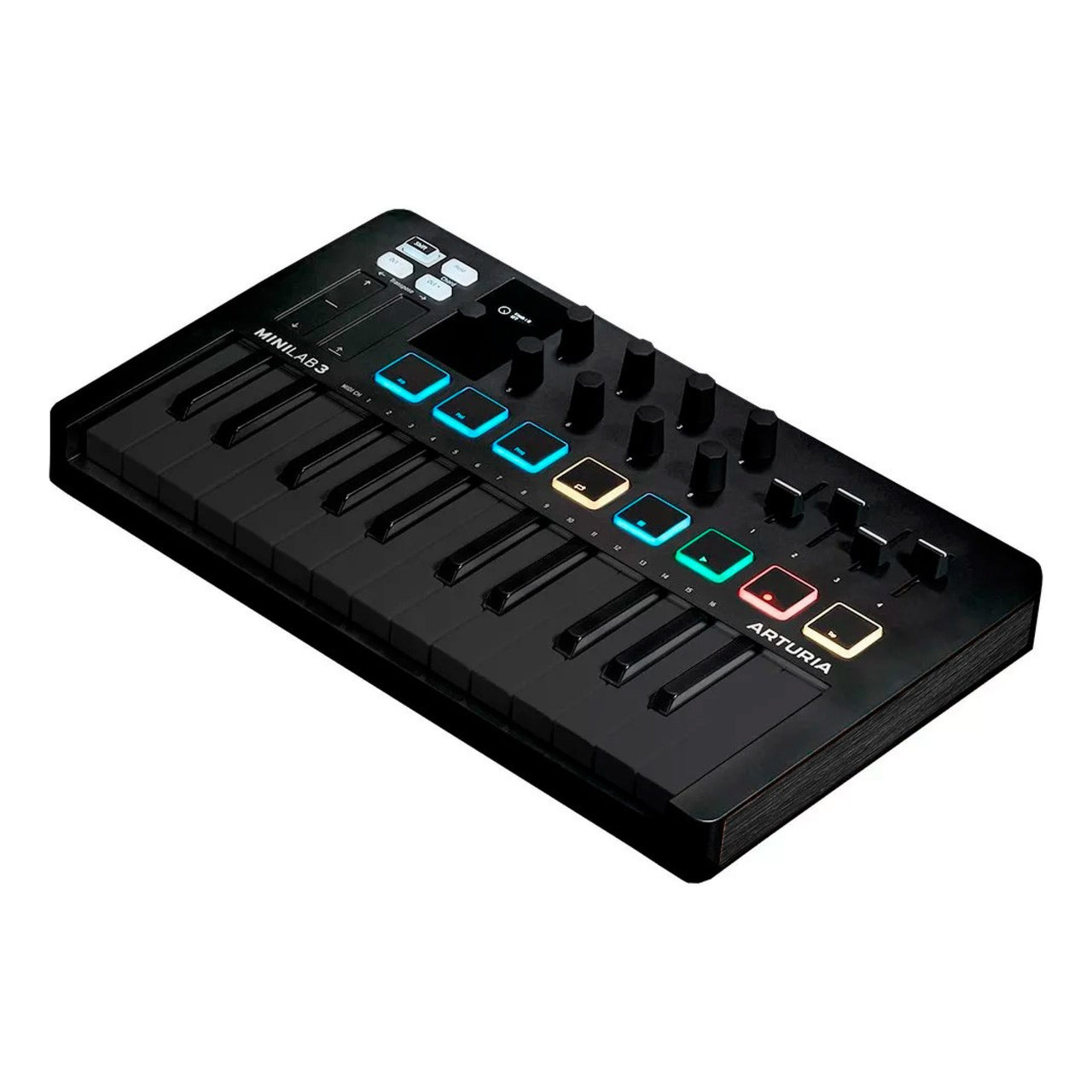 Controlador Arturia Minilab 3 Deep Black  Midi Usb 25 Teclas