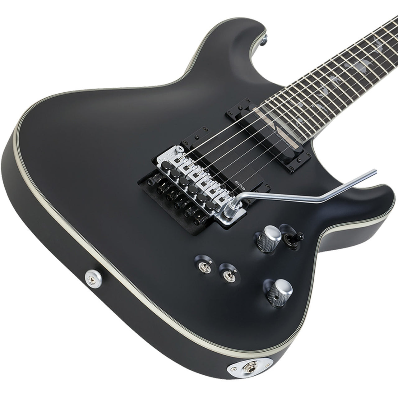 Guitarra Eléctrica Schecter Reaper-6 Fr S Elite Kor Deep Negro Satinado