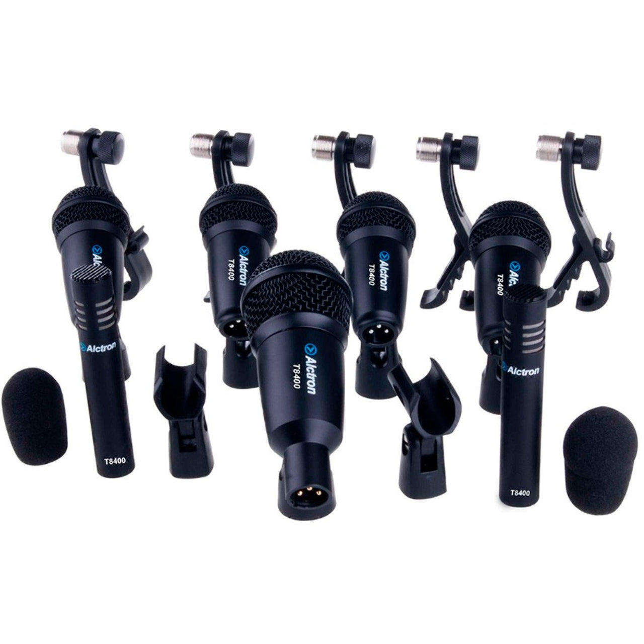 Paquete De Microfono Alctron P/bateria 7pzas, T8400