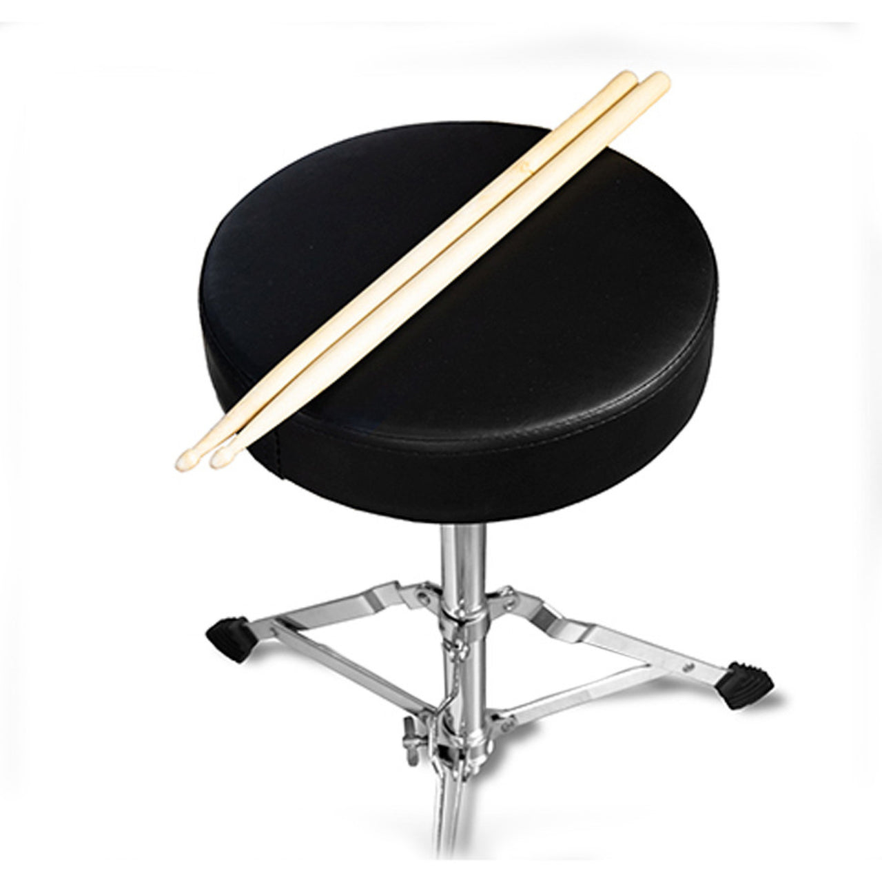 BATERIA EXTREME 5 PIEZAS GRIS RAYADO ARO CROMO, EXBT078