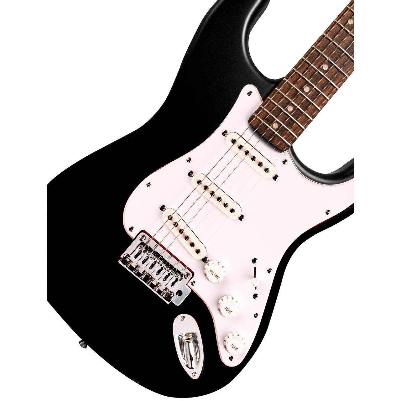 Paquete Guitarra Electrica Fender Debut Collection Stratocaster Black 0379800006