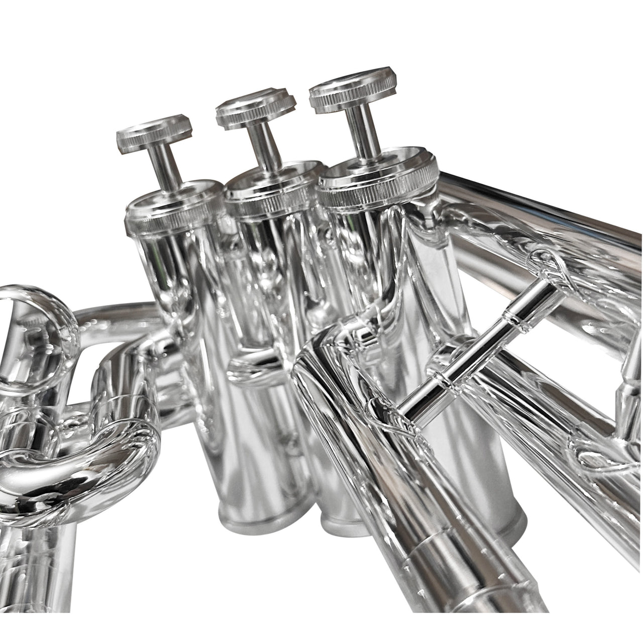 Bombardino Euphonium Martinz Mwbb10s Plateado Pabellon Frontal 3 Embolos
