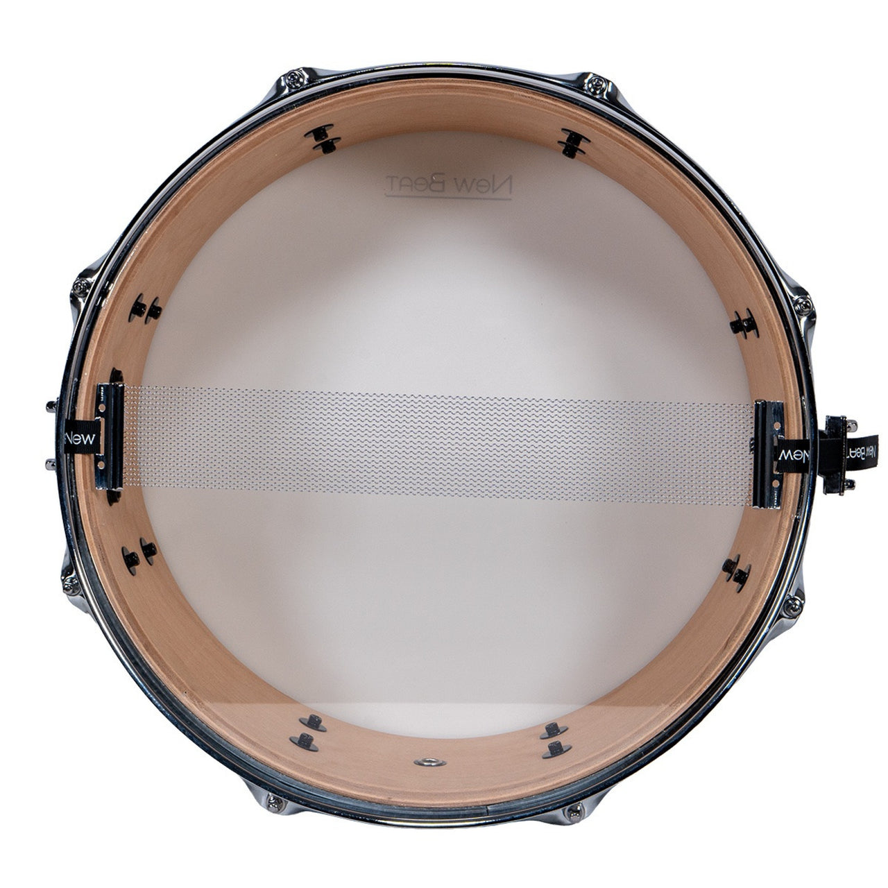 Tarola New Beat Nbsdu-1405 Para Bateria Rojo Marmoleado Nmr