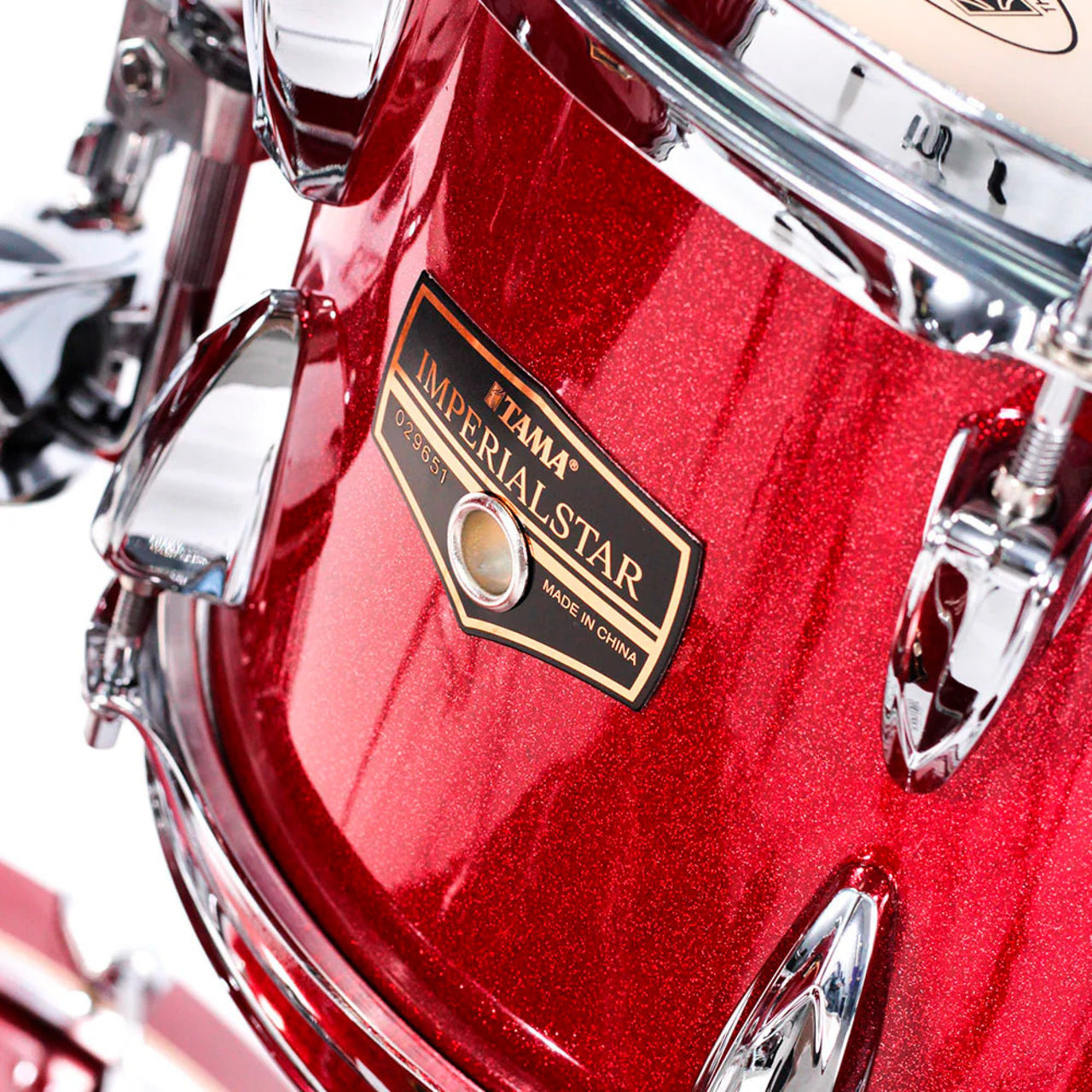 Bateria Tama Ip52h6w-brm Imperialstar 5 Piezas Rojo Quemado Con Hardware