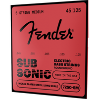 Thumbnail for ENCORDADURA FENDER P/BAJO ELECTRICO 5CDAS. 7250-5M (45-125) 0737250456