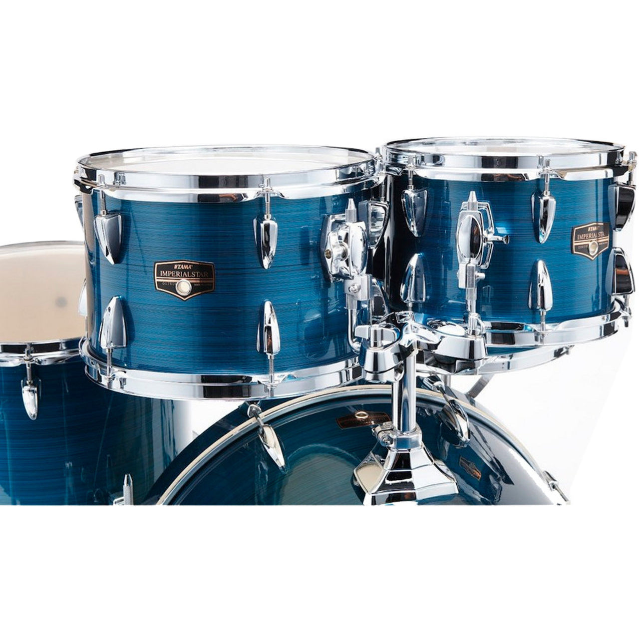 Bateria Tama Ip52h6w-hlb Imperialstar 5 Piezas Azul Rayado Con Hardware