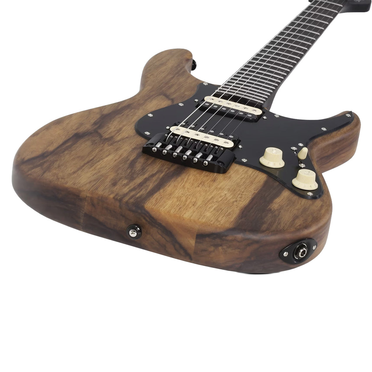 Guitarra Schecter Elect. Svss Exotic Black Limba