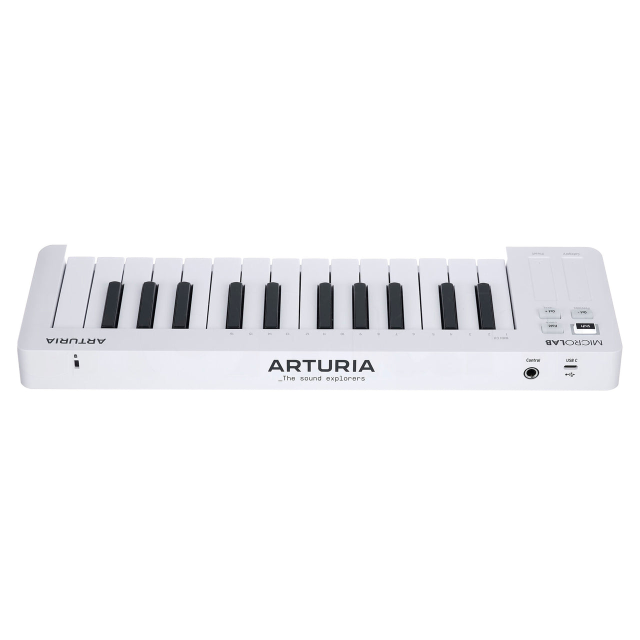 Controlador Arturia Microlab Mk3 25 Teclas White
