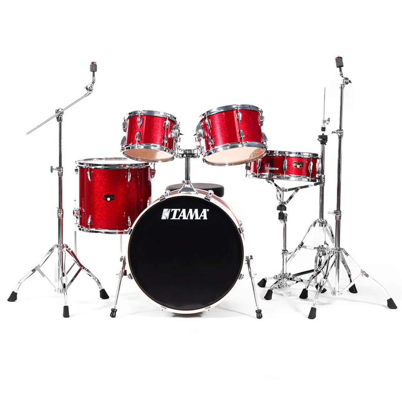 Bateria Tama Ip52h6w-brm Imperialstar 5 Piezas Rojo Quemado Con Hardware