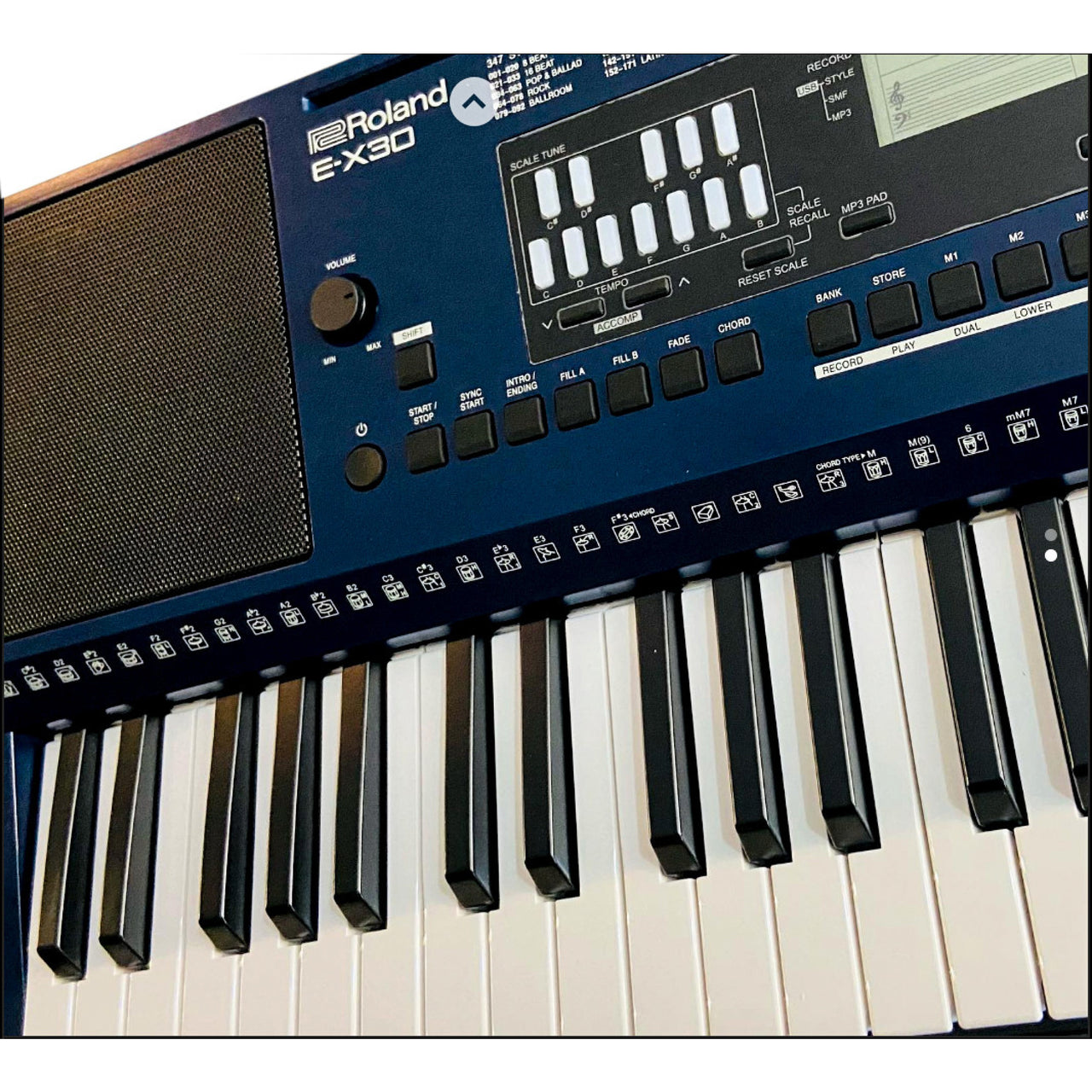 TECLADO ROLAND ARRANGER 61 TECLAS, E-X30