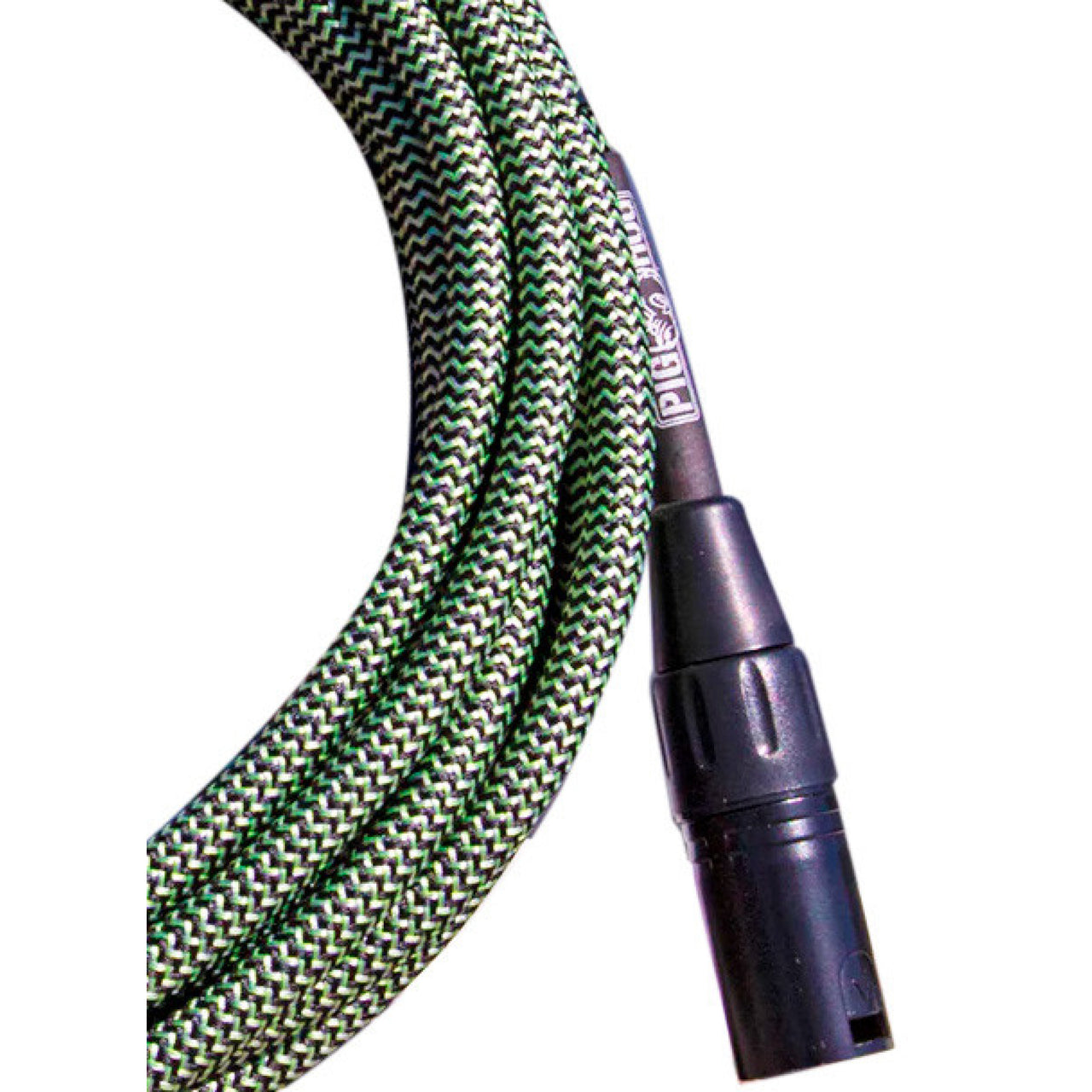 Cable Pig Hog Phm20jgr Para Microfono Canon A Canon 6.10mt Green