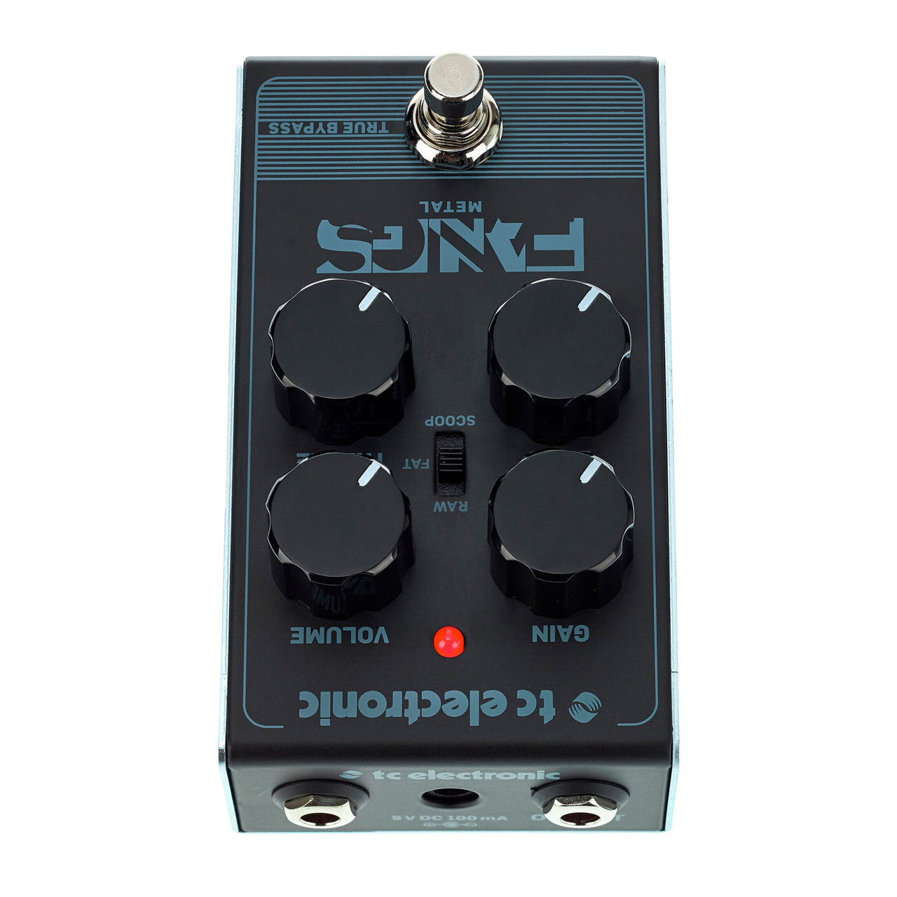 Pedal Tc Electronic Para Guitarra Fangs Metal Distor