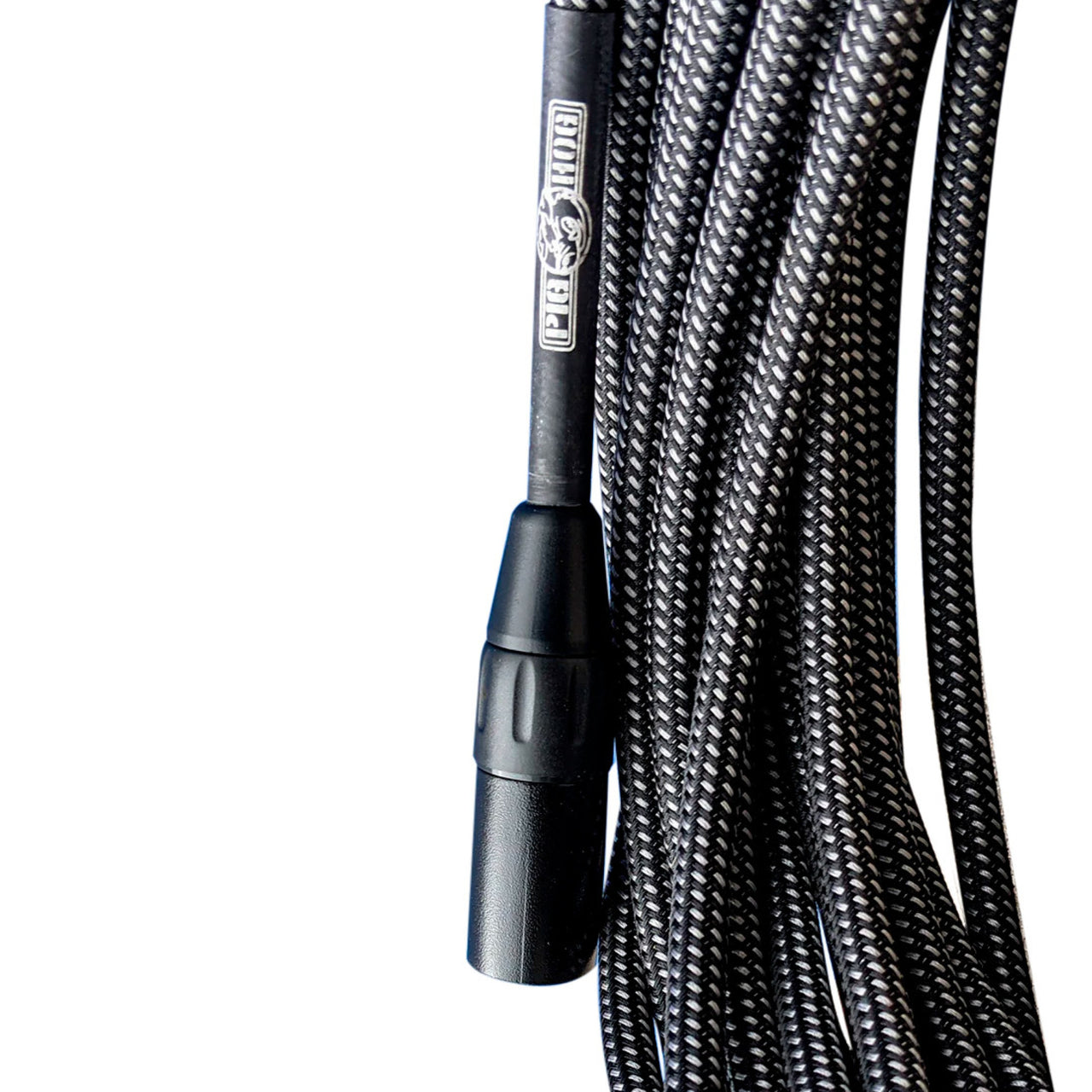 Cable Pig Hog Phm30bkw-i Para Microfono Black-white 9m Xlr-xlr