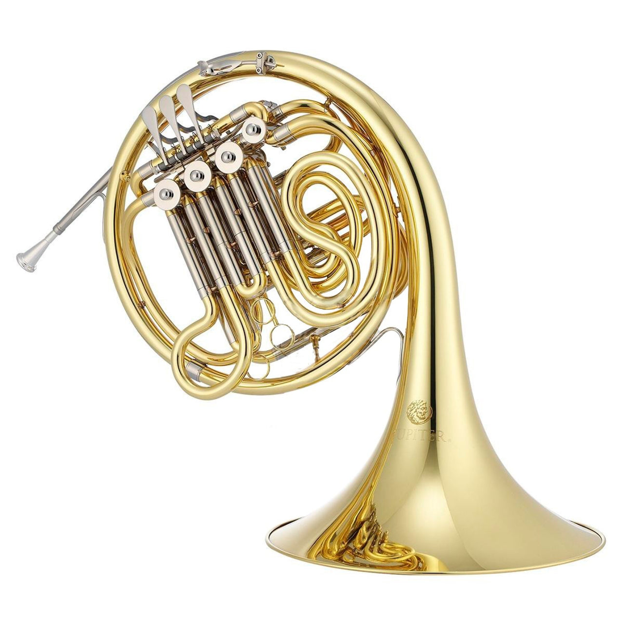 Corno Frances Jupiter Jhr-1100 Doble fa/si bemol Laqueado Con Estuche