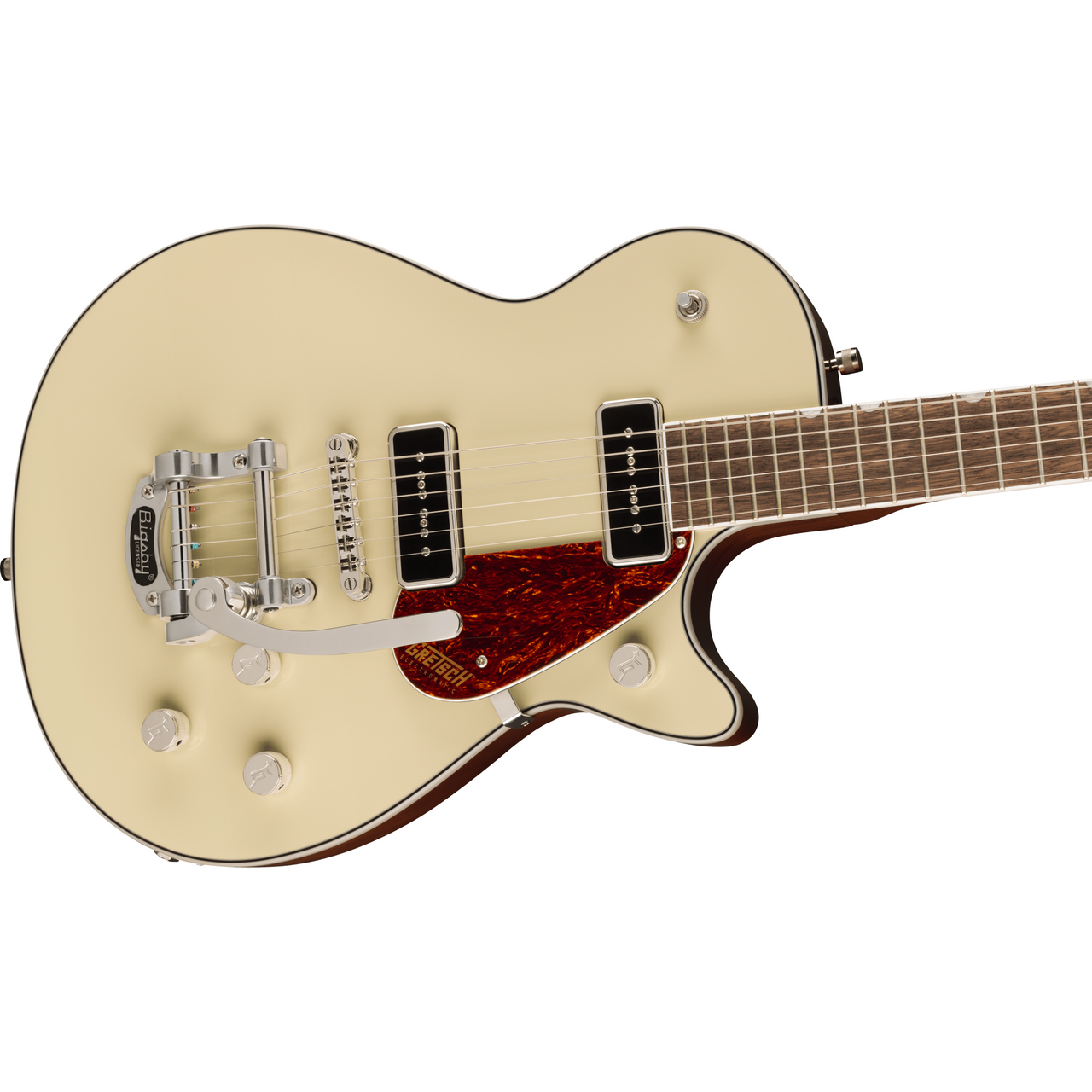 Guitarra Electrica Gretsch G5210T-P90 Electromatic Jet Bigsby Vintage White 2507190505