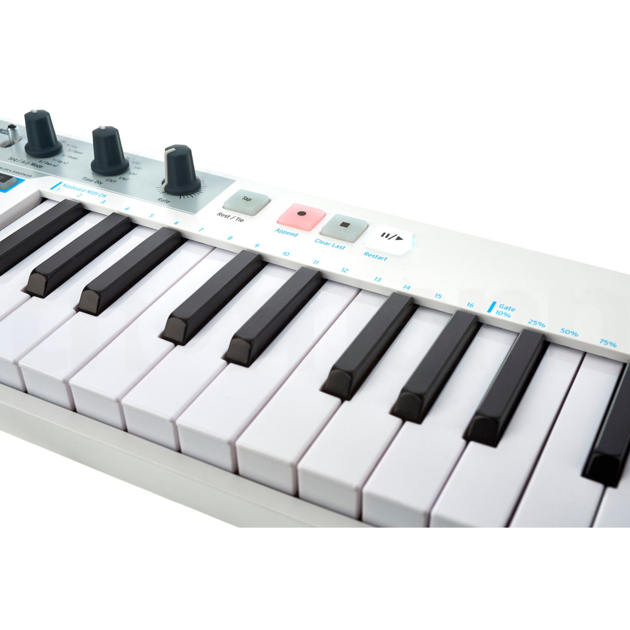 Controlador Secuenciador Arturia Midi Usb Keystep White