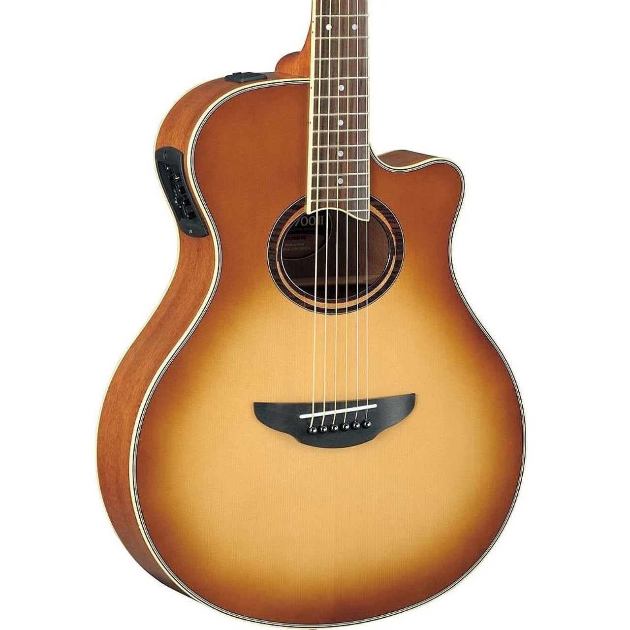 GUITARRA ELECTROACUSTICA YAMAHA SAND BURST CDAS. DE METAL, APX700IISDB