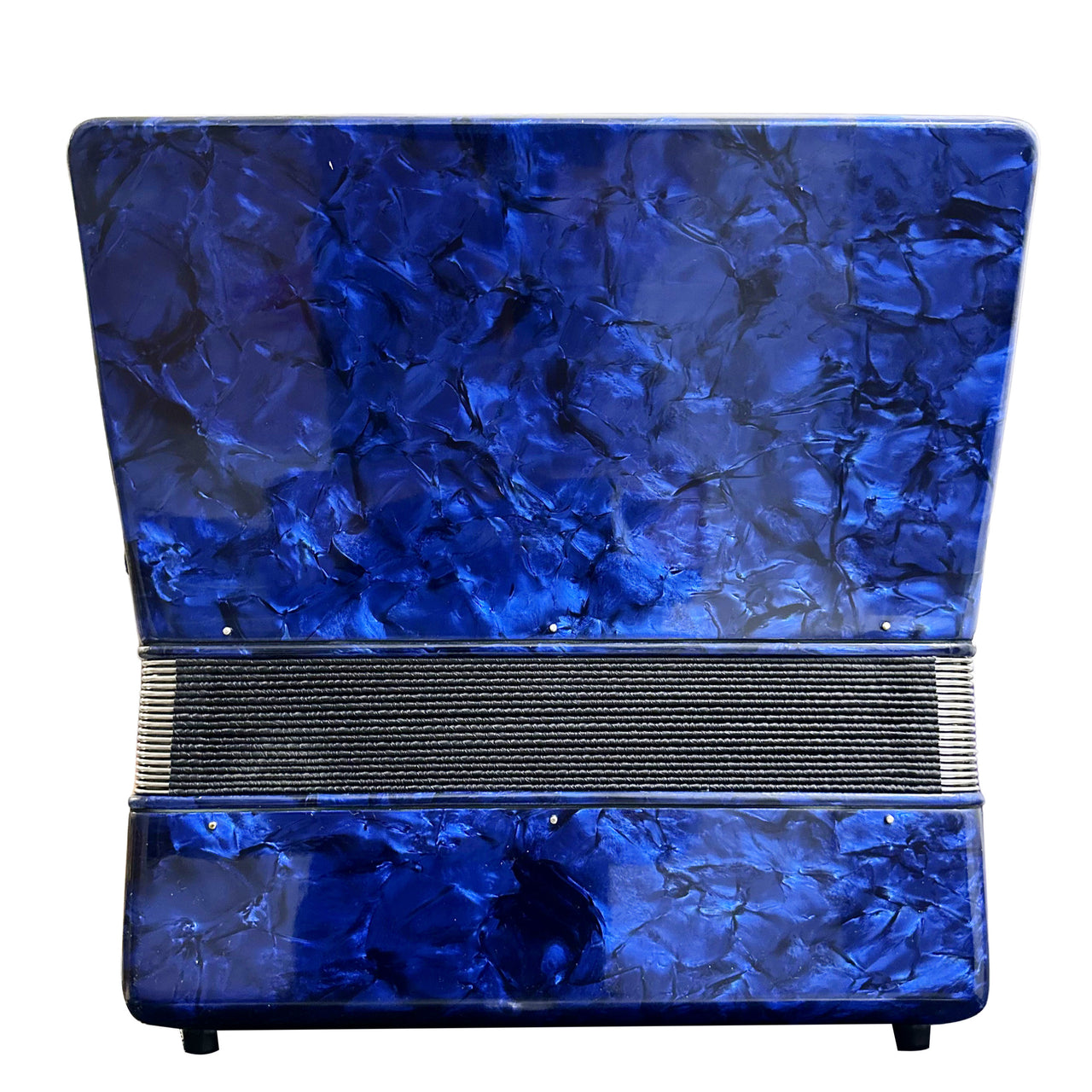 Acordeon Century Cnac042 Azul 34 Teclas 48 Bajos 5 Registros C1307a