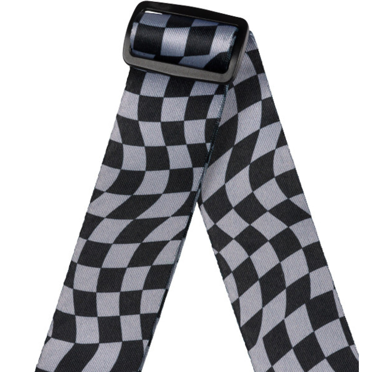 Thaly Fender Wavy Checkerboard Strap Para Guitarra Gray 0990637248