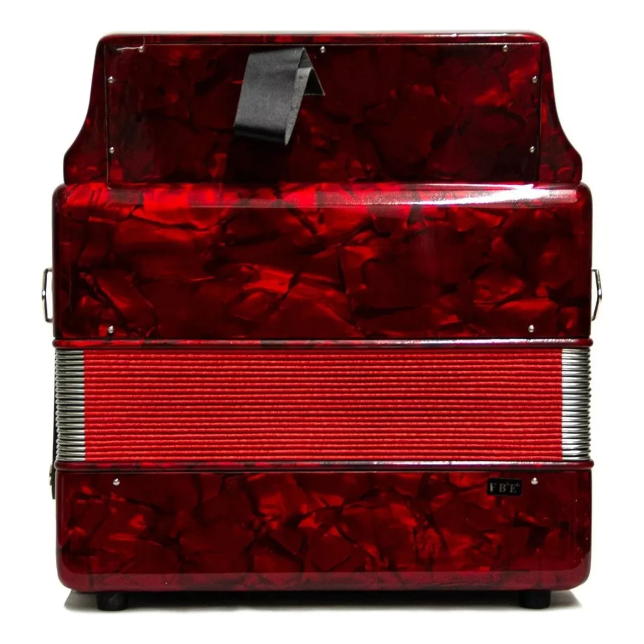 Acordeon Century C3012farp Botones Fa Parrilla De Metal Rojo