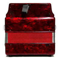 Thumbnail for Acordeon Century C3012farp Botones Fa Parrilla De Metal Rojo