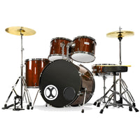Thumbnail for BATERIA EXTREME 5 PZAS MARRON RAYADO, EXBT082