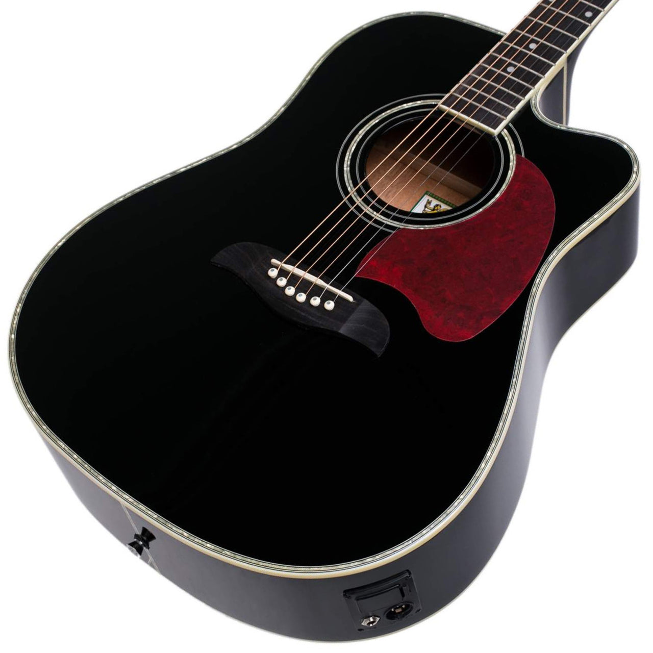 Guitarra Oscar Schmidt Og2ce Electroacustica Negra