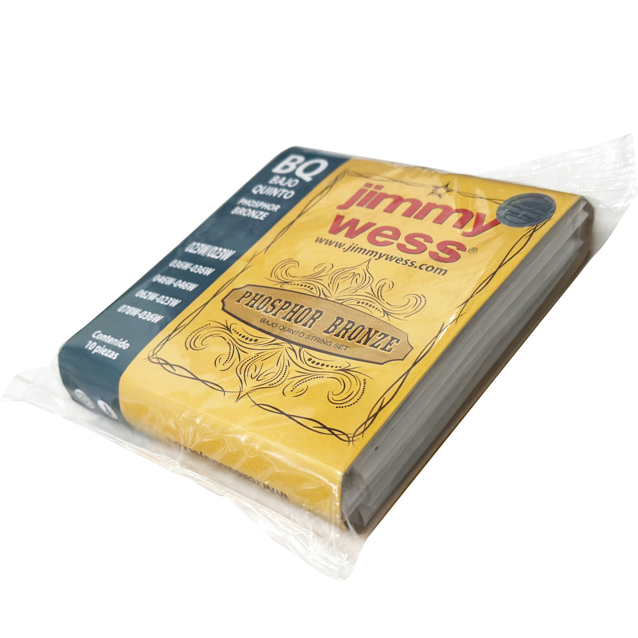 Encordadura Jimmy Wess Jwbq-800bf Para Bbajo Quinto Bronce Phosphor