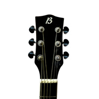 Thumbnail for Guitarra Acustica Bamboo Ga-40-bk-q-ar Negra Con Funda 40 Pulgadas